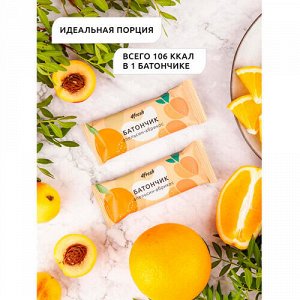 Батончик фруктовый "Апельсин-Абрикос" 4fresh FOOD, 35 г