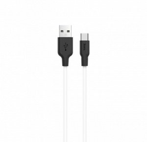 Силиконовый USB кабель HOCO X21 Type-c