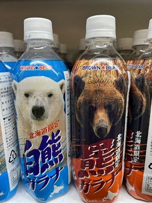 Guarana White Bear 500ml - Японская содовая Гуарана. Белый медведь