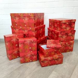 Коробка Новогодняя подарочная