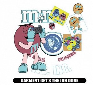 Термотрансфер "M&M’s", 18*19,2 см