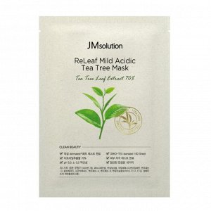 Противовоспалительная маска с чайным деревом JMsolution Releaf Mild Acidic Tea Tree Mask
