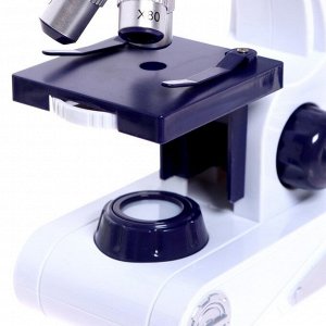 Микроскоп «Юный биолог», увеличение х80, х200, х450, с подсветкой