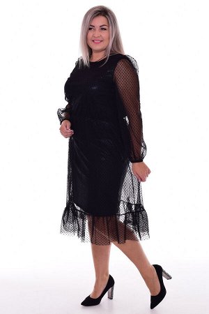 *Платье женское Ф-1-067а (черный)