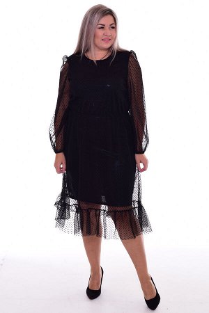 *Платье женское Ф-1-067а (черный)