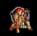 Термотрансфер &quot;Iron Man/Железный человек&quot;