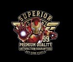 Термотрансфер &quot;Iron Man/Железный человек&quot;