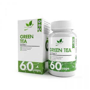 Добавки растительные NaturalSupp Green tea extract 400mg 60 caps
