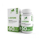 Аминокислоты (BCAA) NaturalSupp L-Glycine 650mg 60 caps