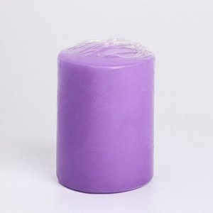 Свеча - цилиндр ароматическая "Горная лаванда", 5,6х8 см