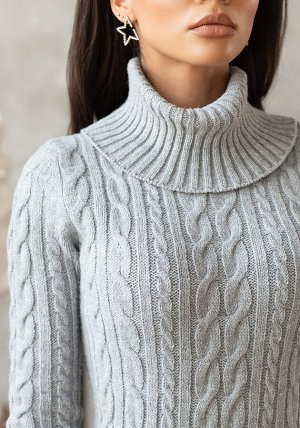 2355 Платье женское цвет серый