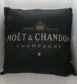 Декоративная льняная подушка MOET CHANDON