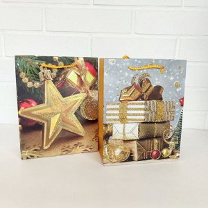 Пакет Новогодний 26*32*10 см