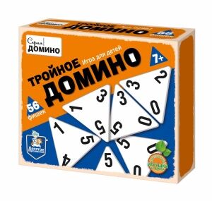 Настольная игра ДЕСЯТОЕ КОРОЛЕВСТВО 2982 Тройное домино