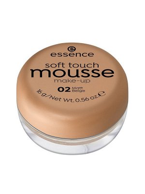 Эссенс, Мусс тонирующий Soft touch matt mousse 25337 медовый т.02, Essence EXPS