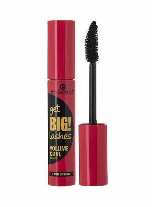 Эссенс, Тушь д/ресниц Get big lashes 77202 lashes volume curl mascara, Essence