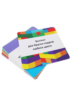 Настольная игра Башня цветная арт.8531 (с карточками-заданиями) /10