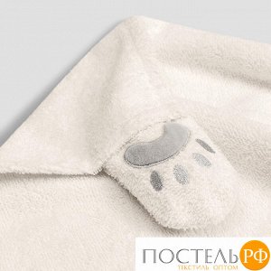 Togas ФОТИС  Полотенце с капюшоном экру 70х130, 100% хлопок, 330 г/м2