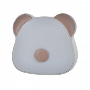 Ночник сенсорный "Мишка" LED 1Вт 3000-6000К USB АКБ бело-бежевый 6х11х10 см RISALUX