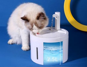 Автоматическая поилка для животных ELS PET Wave Fountain 2,5 л