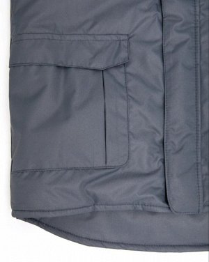 7002 Куртка (Парка)/цвет Темно-серый