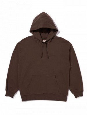 Худи цвет коричневый RED TAB SWEAT HOODIE HOT FUDGE