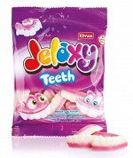 Мармеладные зубы Jelaxy Teeth / Джелакси челюсти с фруктовым вкусом 80 гр