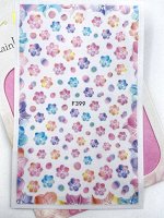 Наклейки для ногтей &quot;цветочки&quot; F399