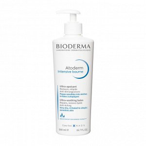 Bioderma Atoderm Бальзам для тела Интенсив уход за очень сухой раздраженной и атопической кожей Биодерма Атодерм 500 мл