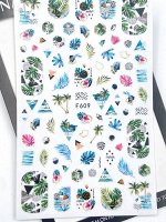 Наклейки для дизайна ногтей F609