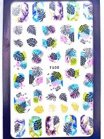 Наклейки для дизайна ногтей F608