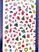 Наклейки для дизайна ногтей F271