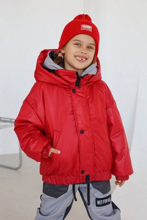 Куртка демисезонная RUSSIA KIDS, красная