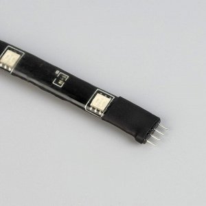 Комплект светодиодной ленты Luazon Lighting 5 м, IP65, SMD5050, 30 LED/м, USB, пульт ДУ, приложение, RGB