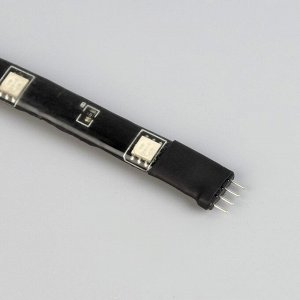 Комплект светодиодной ленты Luazon Lighting 3 м, IP65, SMD5050, 30 LED/м, USB, пульт ДУ, приложение, RGB