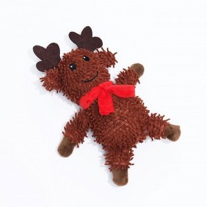 Игрушка мягкая для собак «Олень» с пищалкой, 26x18 см