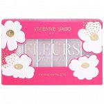 VS Палетка теней для век &quot;Fleurs naturelles&quot; 01, бежево-кофейный нюд