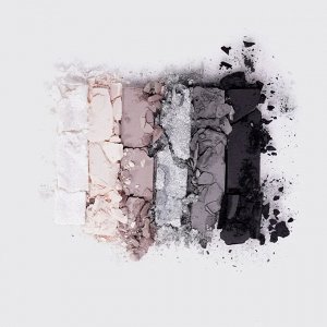 VS Палетка теней для век "Fleurs naturelles" 04, серебристо-белый металический блеск