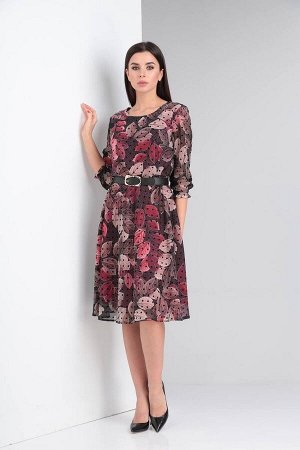 Платье / Moda Versal П2363 бордо