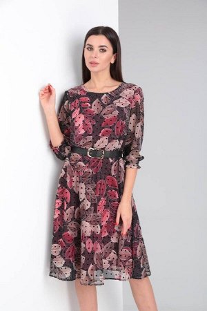 Платье Moda Versal П2363 бордо