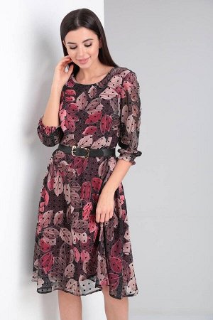 Платье Moda Versal П2363 бордо