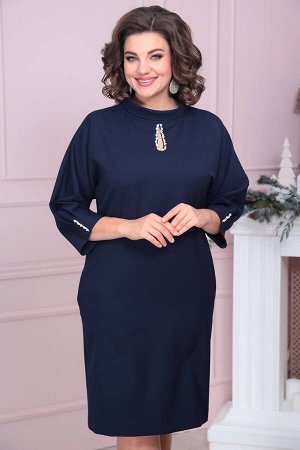 Платье / Moda Versal П2368 т.синий