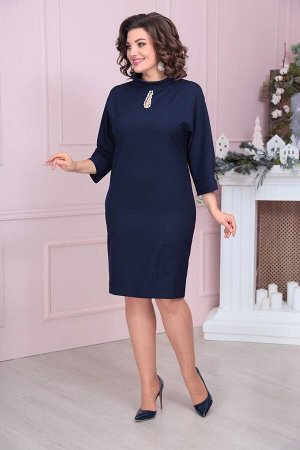 Платье / Moda Versal П2368 т.синий