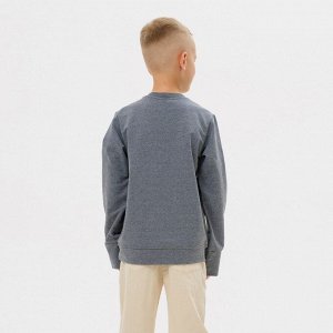 Свитшот для мальчика MINAKU: Casual collection, серый.