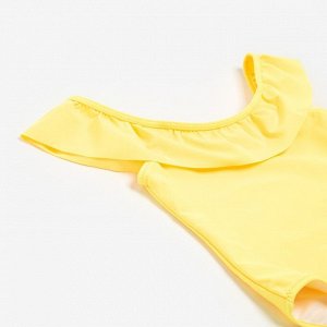 Купальник слитный детский MINAKU цвет жёлтый, рост 110-116