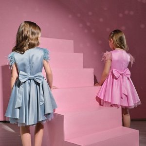 Платье нарядное для девочки KAFTAN, рост 98-104 см (30), цвет розовый