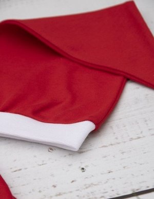 Комплект детский ясельный трикотажный 3 предмета: боди+ползунки+шапочка Merry Christmas