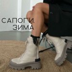 Зима. Сапоги женские короткие