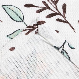 Скатерть Доляна Oleander 149x180 см, 100% хлопок, рогожка 164 г/м²