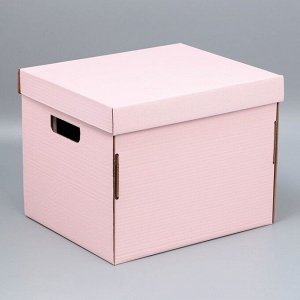 Складная коробка «Розовая», 37 х 29 х 30,5 см